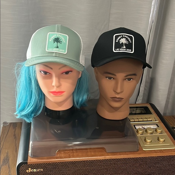 Las Vegas 2025 trucker hats! Turntable not included ?